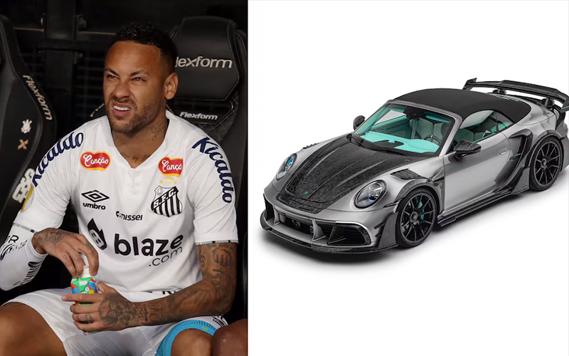 Neymar tiene nuevo superdeportivo: lo trajo desde Dubái, solo hay siete en el mundo y tiene mucha tecnología