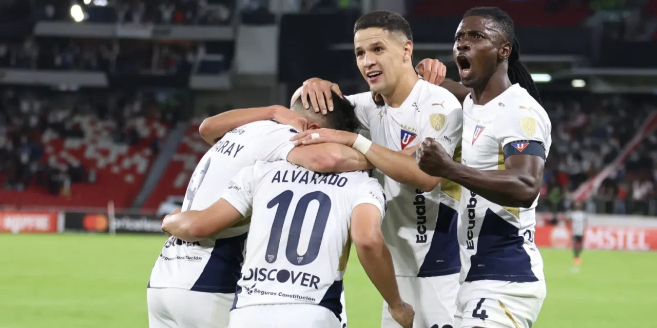 ¡A octavos de final! LDU goleó a Central Córdoba y avanzó en la Copa Libertadores