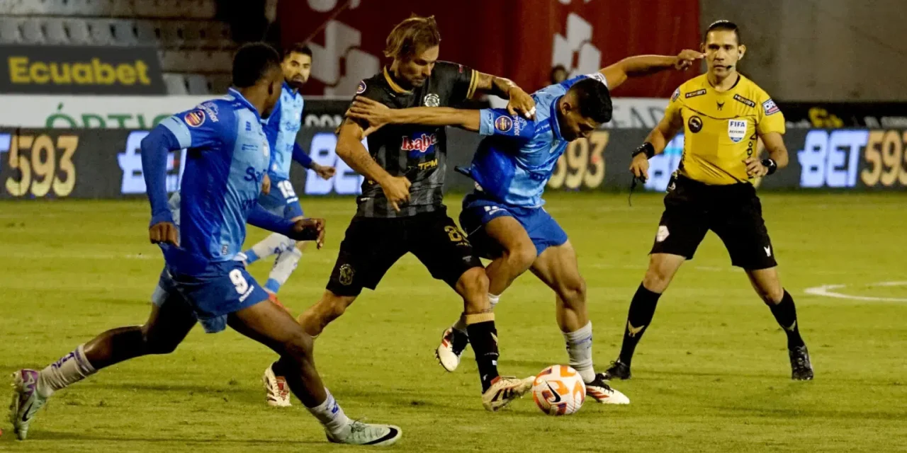CON UN GOLAZO DE ALEMÁN: Manta FC rescató el empate ante Macará