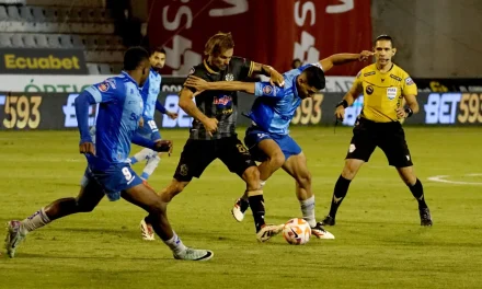 CON UN GOLAZO DE ALEMÁN: Manta FC rescató el empate ante Macará