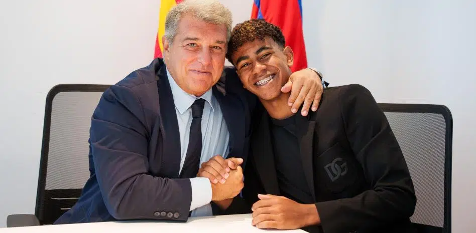 El Barça quiere cerrar ya la renovación de Lamine Yamal