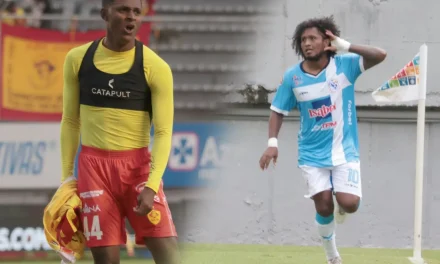Aucas logró rescatar el empate en casa ante Manta