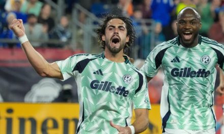 Segundo gol de Leonardo Campana con la camiseta de New England