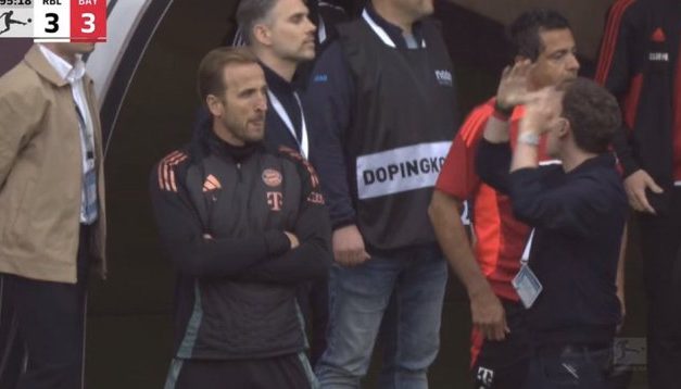 ¡INCREÍBLE! Kane bajó para celebrar su primer título, pero le empataron al Bayern sobre el final