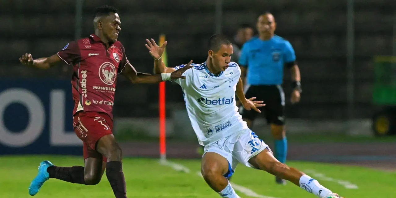 LÍDER E INVICTO: Mushuc Runa igualó ante Cruzeiro en la Sudamericana