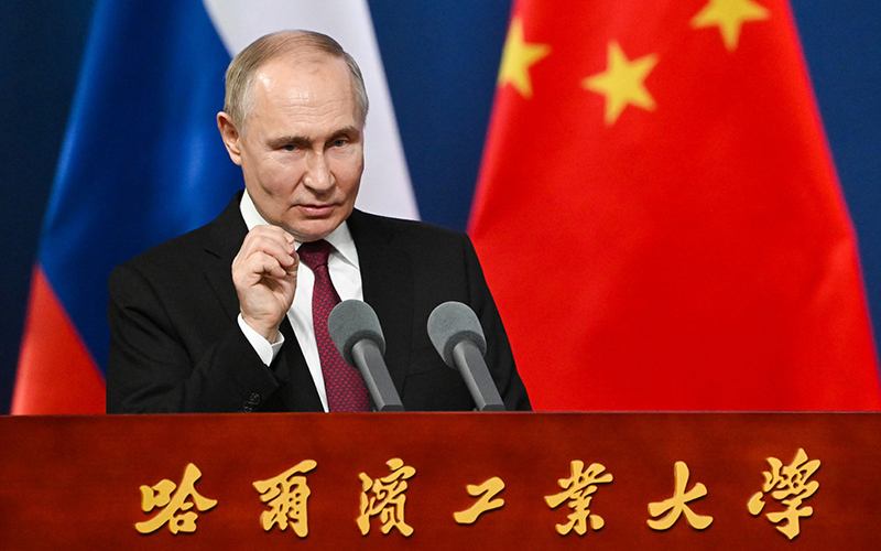 El Kremlin anuncia la visita de Putin a China