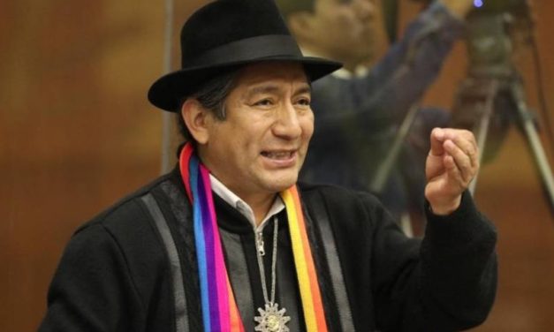 Quishpe defiende diálogos de Pachakutik con el Gobierno y lanza críticas a Iza: ‘Cuando el correísmo apoyó a los evasores, nadie dijo nada’