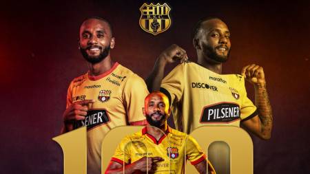 Leonai Souza también cumplió un centenar con la camiseta amarilla