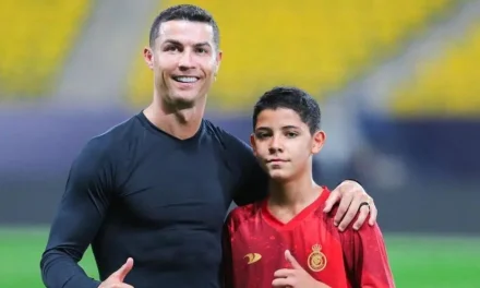 El mensaje de Cristiano Ronaldo a su hijo tras su debut con la selección