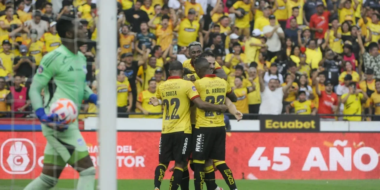 Barcelona ganó el Clásico y es líder de la LigaPro; Emelec vuelve a caer a zona baja