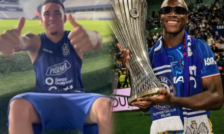 Jugadores de La Tricolor felicitaron a Moisés Caicedo