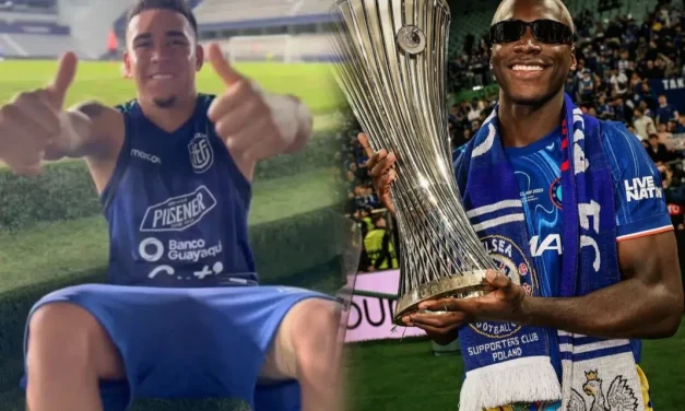 Jugadores de La Tricolor felicitaron a Moisés Caicedo