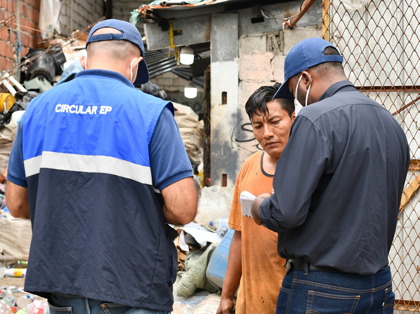 Circular EP y Justicia y Vigilancia clausuran dos recicladoras que funcionaban sin permiso