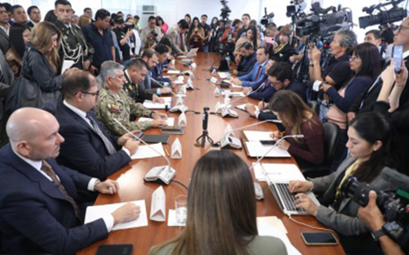 Desarrollo Económico inició el tratamiento del proyecto económico urgente para desarticular la economía criminal vinculada al conflicto armado interno