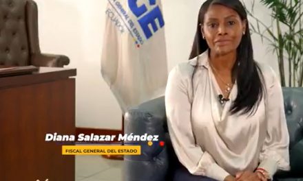 Diana Salazar deja la Fiscalía General del Estado