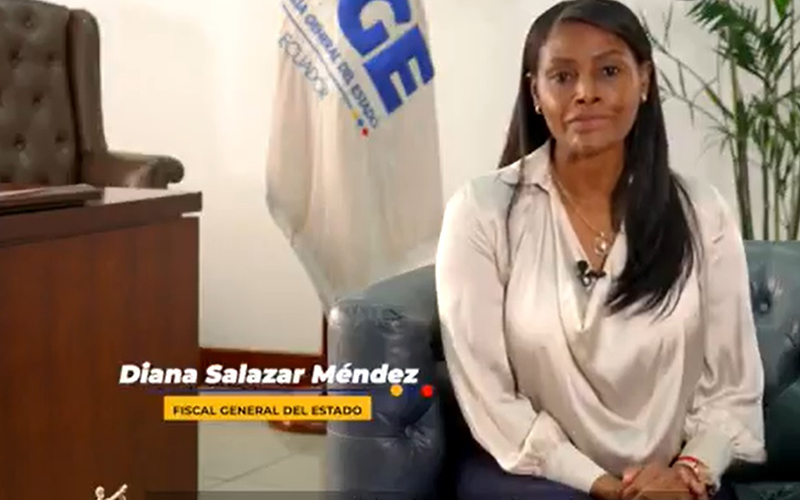 Diana Salazar deja la Fiscalía General del Estado