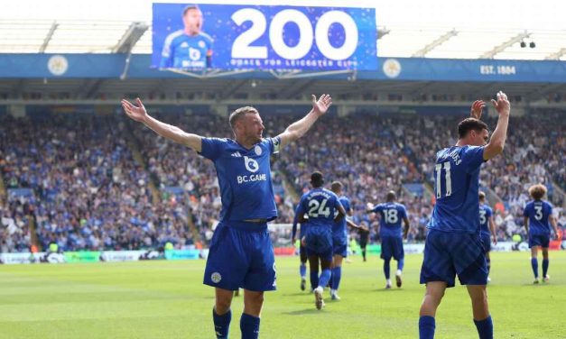 Jamie Vardy, la leyenda eterna: anotó su gol 200 en Leicester el día de su despedida