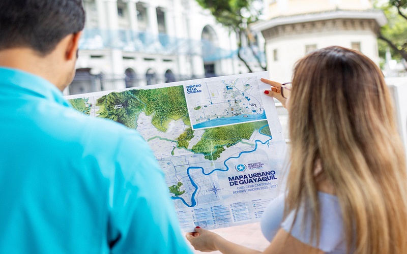 Nuevo Mapa Urbano de Guayaquil se distribuirá gratuitamente con los diarios EXTRA y EXPRESO