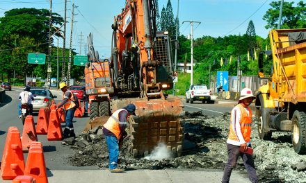 Obras Públicas tiene más de 100 puntos de trabajo activos durante el feriado