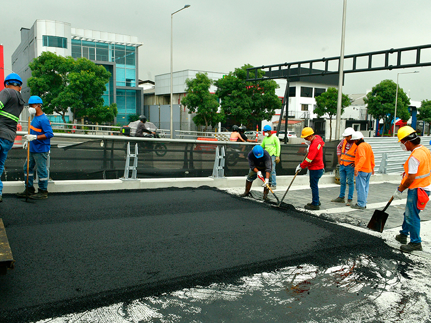 Segundo paso elevado en Av. de Las Américas será habilitado a finales de mayo
