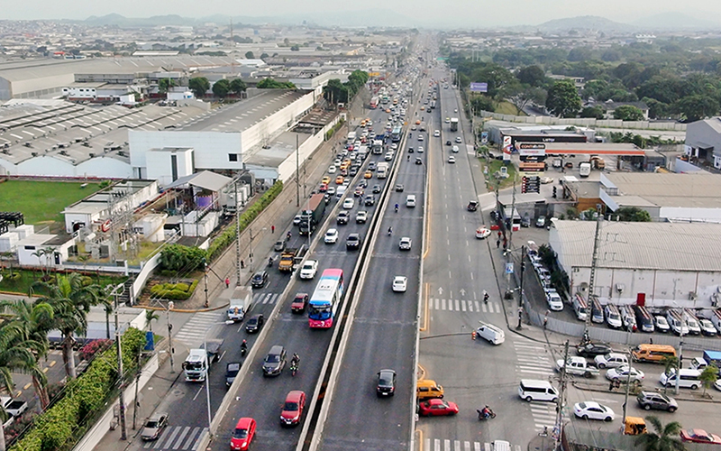 Municipio de Guayaquil culminó trabajos en paso elevado de la Vía a Daule