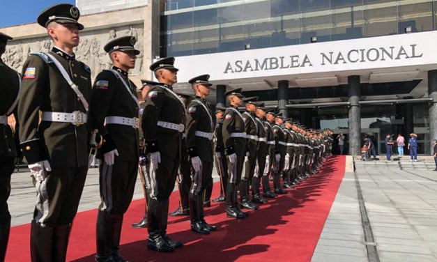 Dispositivo de seguridad se cumple en la Asamblea por la posesión de nuevos legisladores