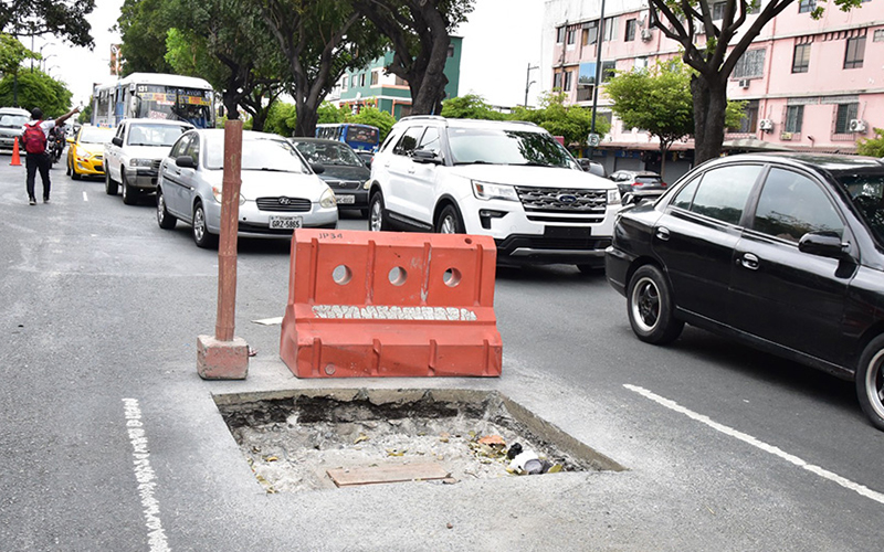 ATM coordina el tránsito durante trabajos de mejoramiento vial