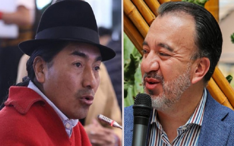 Leonidas Iza visita a Pabel Muñoz en el Municipio de Quito, ¿de qué hablaron?