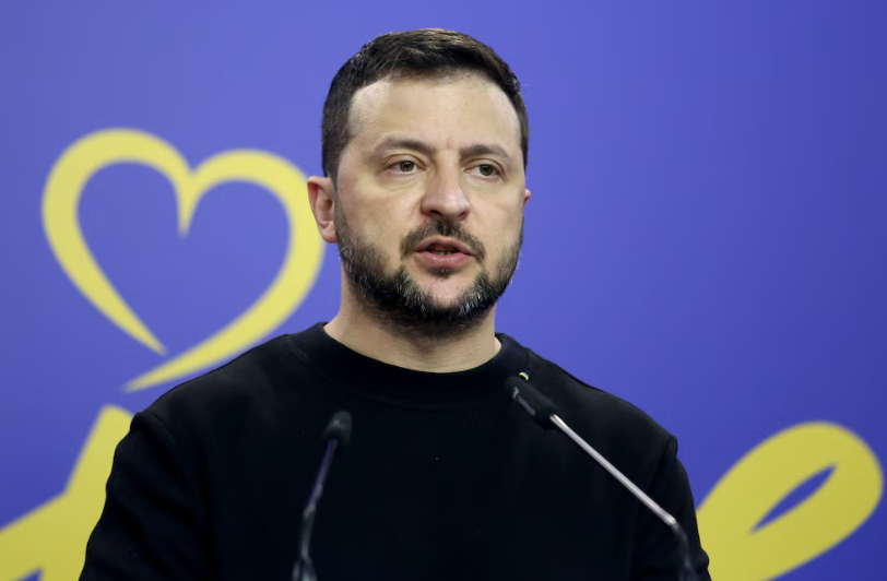 Volodimir Zelensky aseguró que Ucrania está lista para implementar un alto el fuego “desde hoy”