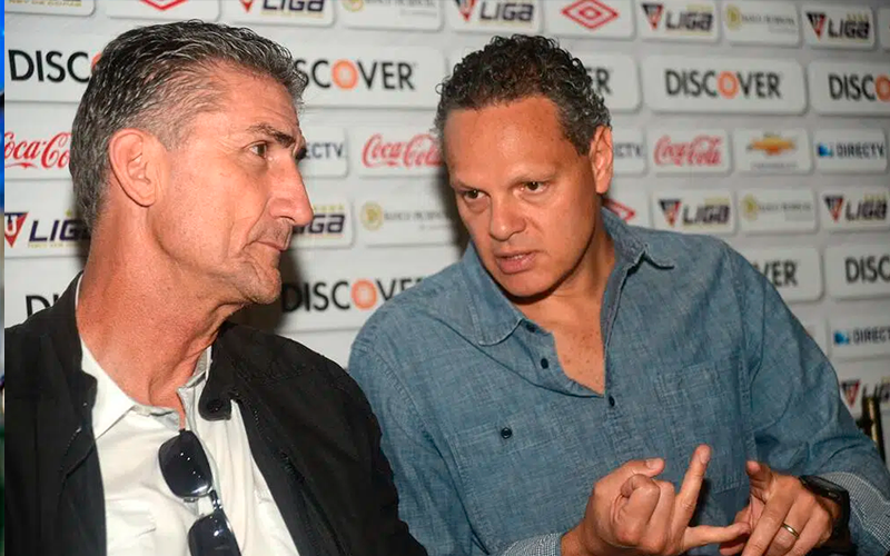 Esteban Paz: “Fui uno de los que promovió la salida de Edgardo Bauza de LDU”