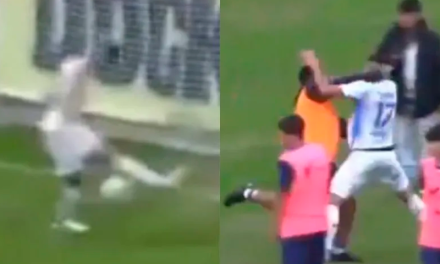 Durísima sanción de la AFA a un jugador que noqueó a un rival