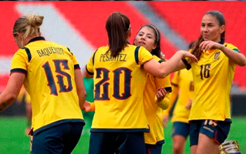 Ecuador Femenino goleó 4-0 a Guatemala en amistoso preparatorio para la Copa América
