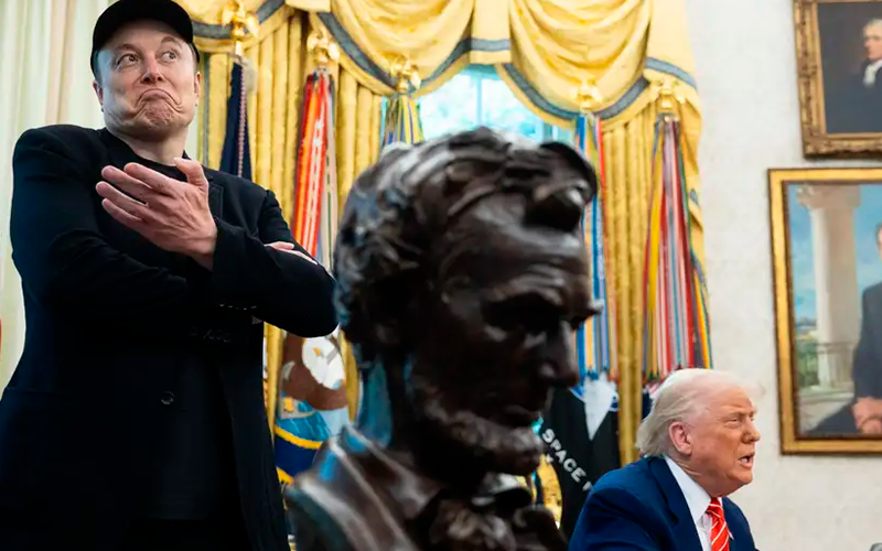 Se consuma la ruptura pública de Donald Trump y Elon Musk