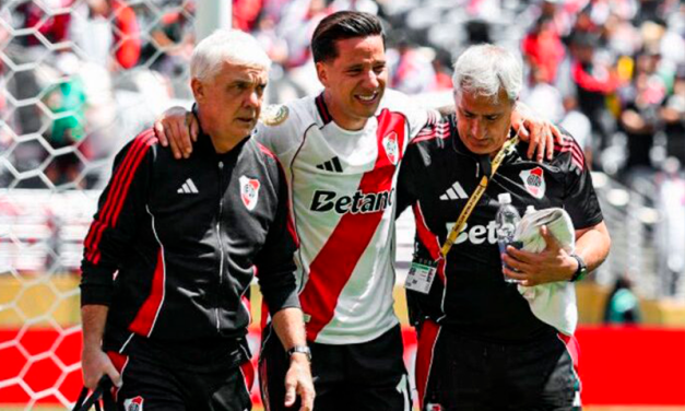 Driussi se lesionó y se perderá lo que resta del Mundial de Clubes con River