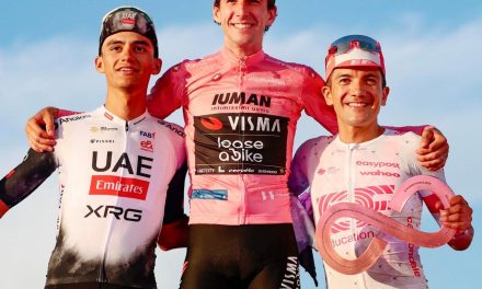 LA LOCOMOTORA EN EL PODIO: Finalizó el Giro de Italia y Richard Carapaz fue tercero