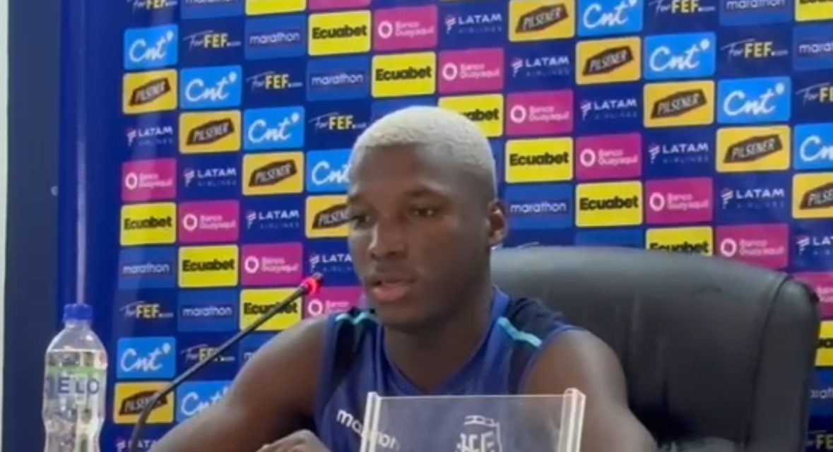 Moisés Caicedo: “A todos nos cuesta un poco la altura, pero no nos enfocamos en eso. Es mental