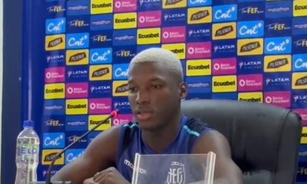 Moisés Caicedo: “A todos nos cuesta un poco la altura, pero no nos enfocamos en eso. Es mental