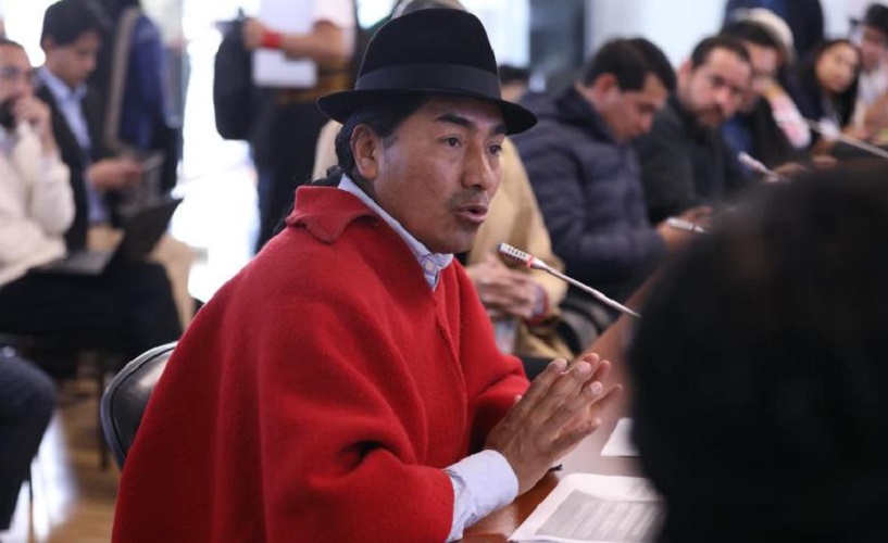 Conaie rechaza reforma que permite bases militares extranjeras: esto fue lo que dijo