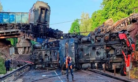Rusia investiga derrumbe de dos puentes en zona fronteriza