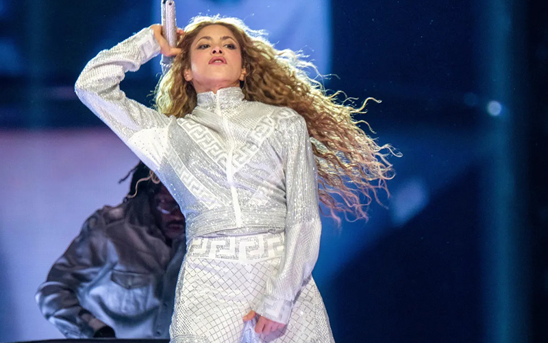 Shakira se convierte en la artista latina más taquillera del mundo de 2025