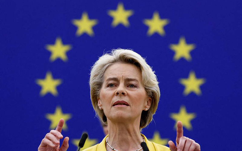 Bruselas amenaza a Trump con aranceles recíprocos tras anunciar que elevará el gravamen al acero y aluminio al 50%