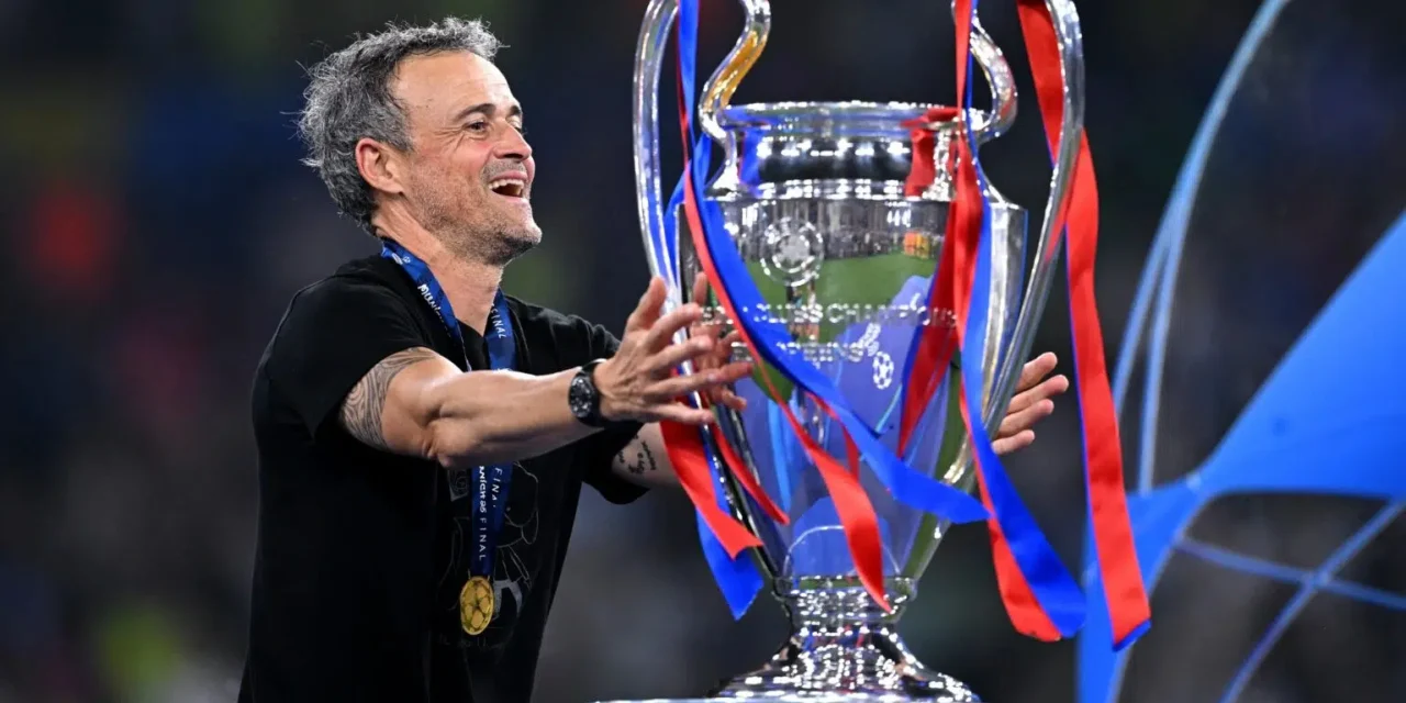 Tras ganar la Champions League, Luis Enrique pasa la escoba en PSG