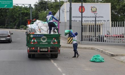10 toneladas de basura fueron recolectadas tras encuentro entre Ecuador y Brasil