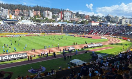 Alcalde de Quito, Pabel Muñoz, habla de una alianza con el sector privado para administrar el estadio Olímpico Atahualpa