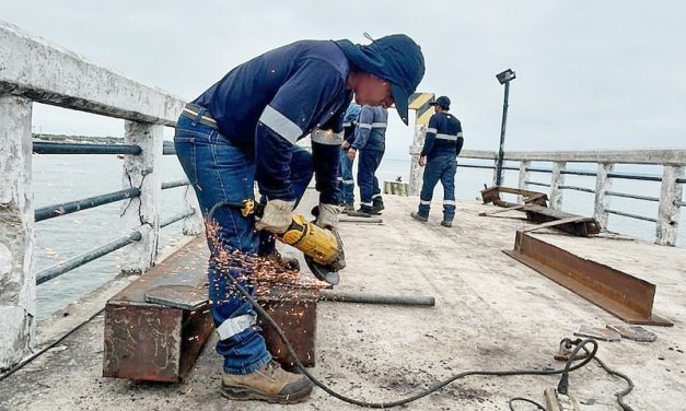 Reconstrucción del muelle de Puná mejorará la  conectividad fluvial de la parroquia