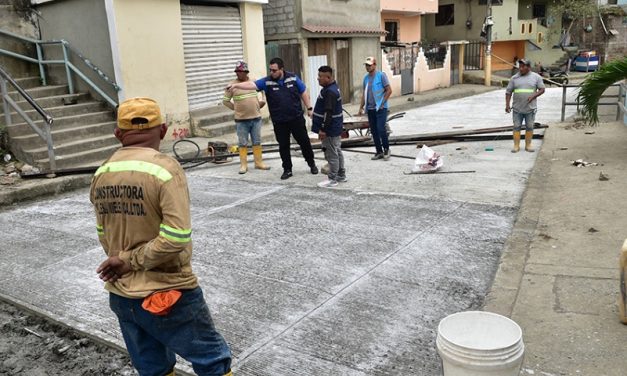 Inversión de USD 1.7 millones impulsa obras prioritarias en Mapasingue Este