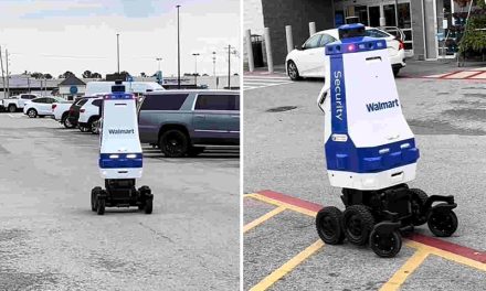 Ahora los robots son los nuevos guardias de seguridad en Walmart: este es el video