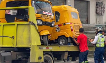 11 tricimotos retenidas en distrito Pascuales durante operativo de control
